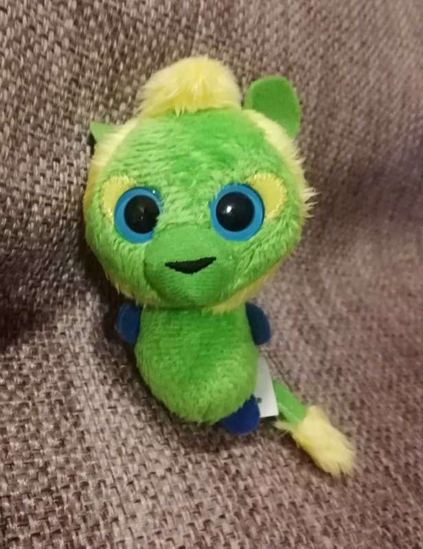 McDonald's Yoo-Hoo & Friends 2013 Happy Meal. Peluche Limee. Plush Hanger Toy. 9cm.