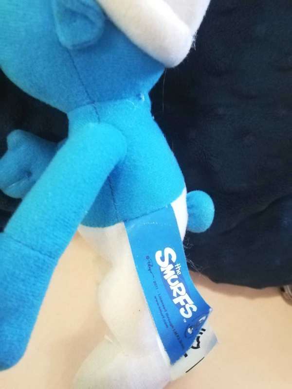 The Smurfs - Collectable Smurf plush toy.  25cm.