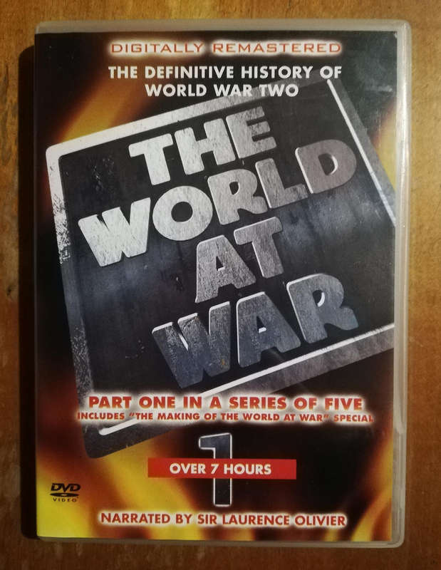 The World at War DVD. Part 1 in a series of 5. Over 7 hours.
