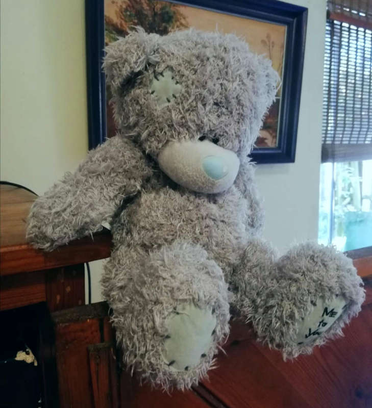 Tatty Teddy Handmade with Love from `Me to You`.  20cm.