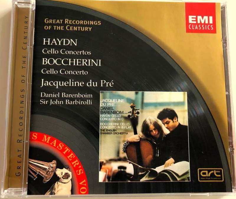 Great Recordings of the Century: Haydn, Boccherini, Jacqueline do Pre. EMI Classic. Import CD.