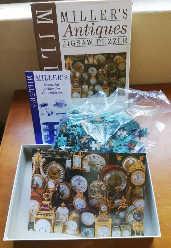 Miller's Antiques Jigsaw Puzzle - Clocks. 1000 piece puzzle.
