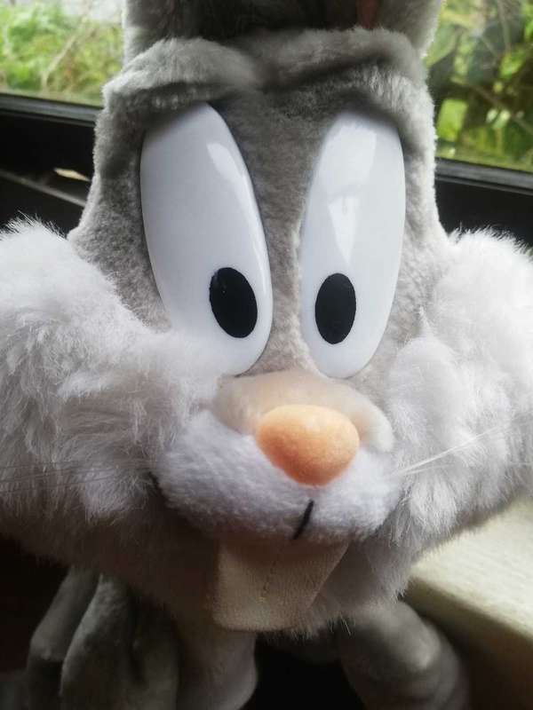 Vintage 1999 Warner Bros. Bugs Bunny Hot Water Bottle Holder. Original Fashy! 70cm.
