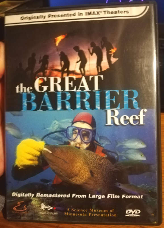 The Great Barrier Reef. DVD. As Seen In Imax Theaters.