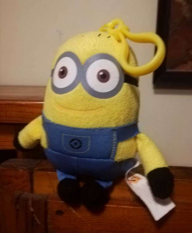 Despicable Me 2.  Small Pocket Size Minion. Plush Buddy!  16cm.