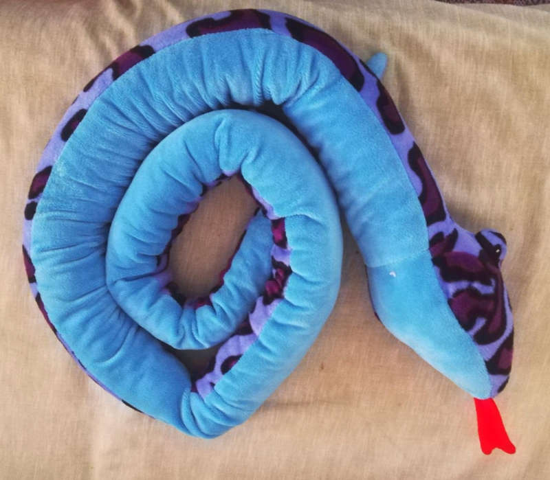 Sneaky the Snake! A "scary" plush toy! 1.6m!