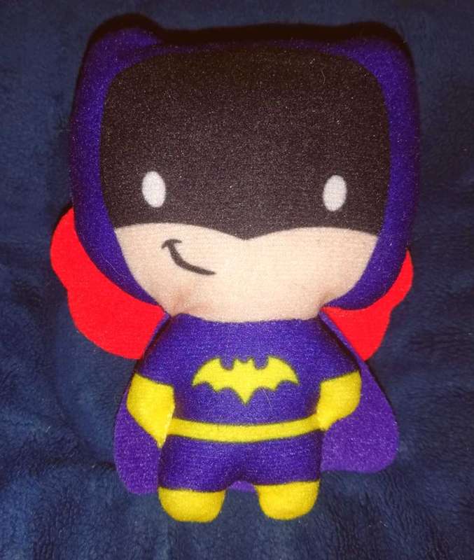 McDonald's Happy Meal 2021. DC League Bat Girl, Soft Toy. 10cm.