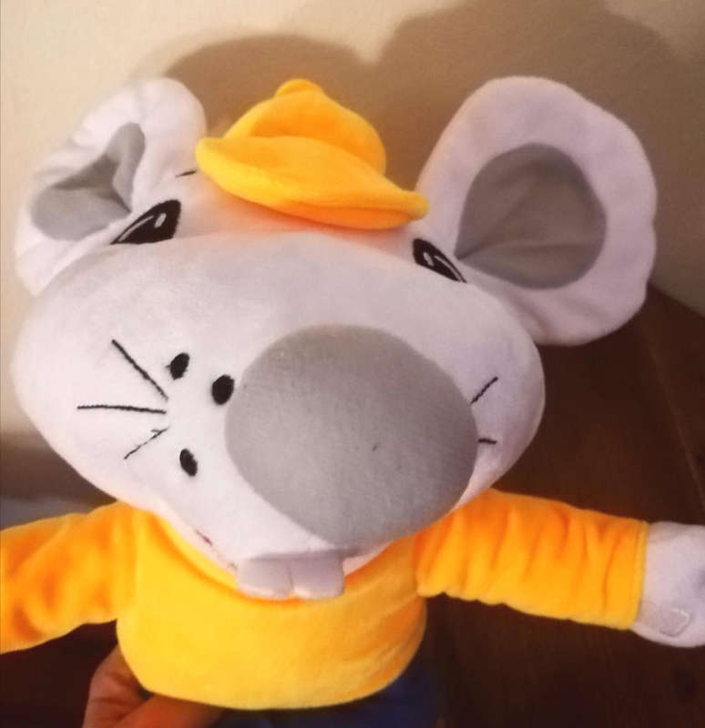 Stuart Little extra plush, adorable Elmex soft toy. 32cm.