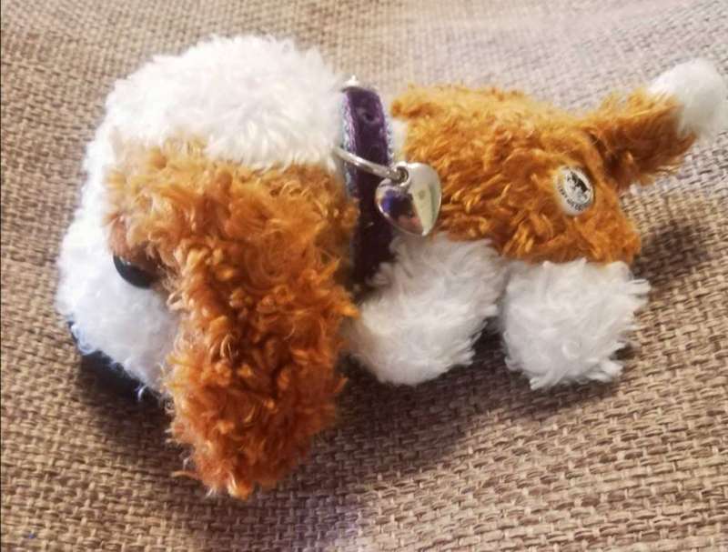 The Dog Big Head Artlist Collection.  An Original `Accept No Copycats` Plush Soft Toy.