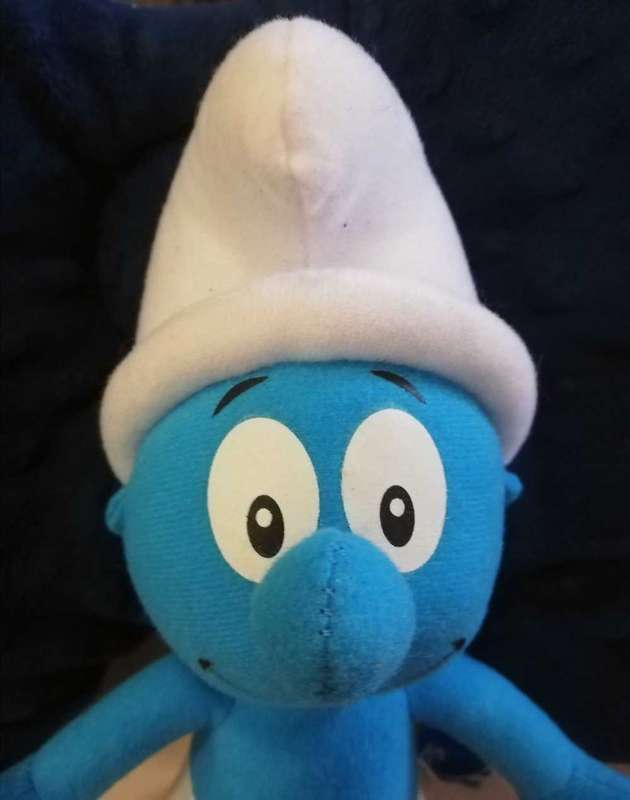 The Smurfs - Collectable Smurf plush toy.  25cm.