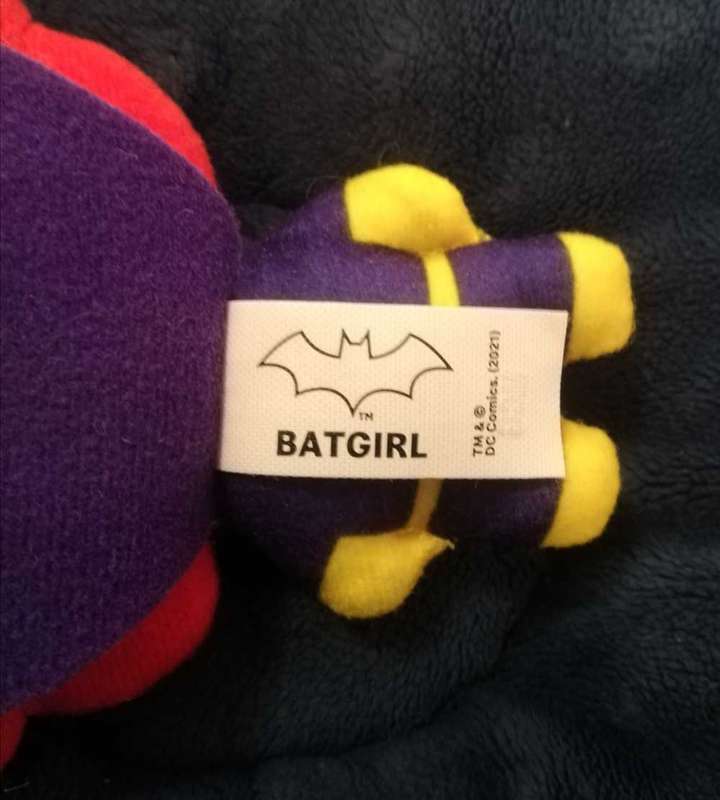 McDonald's Happy Meal 2021. DC League Bat Girl, Soft Toy. 10cm.