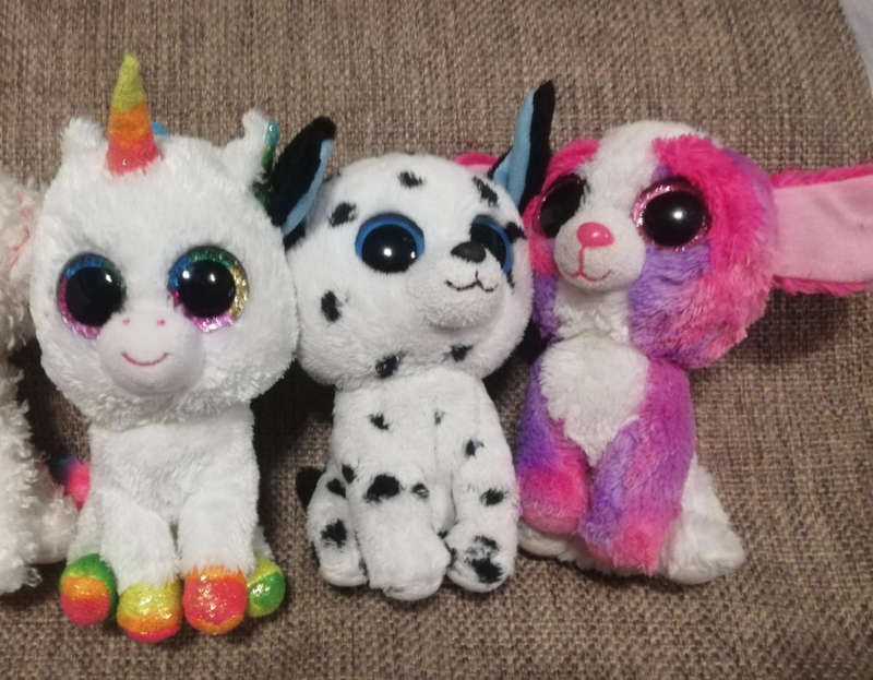 3x Adorable TY Beanie Boos at a Great Price!