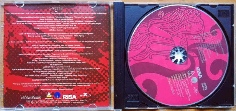 Maroon 5. Songs About Jane. CD.