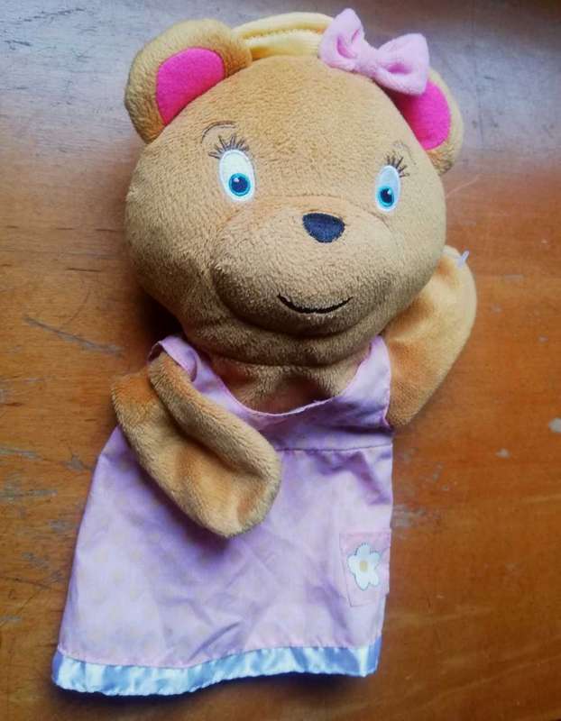 2009 Tessie Bear from Noddy in Toyland! A Plush Hand Puppet. 28cm.