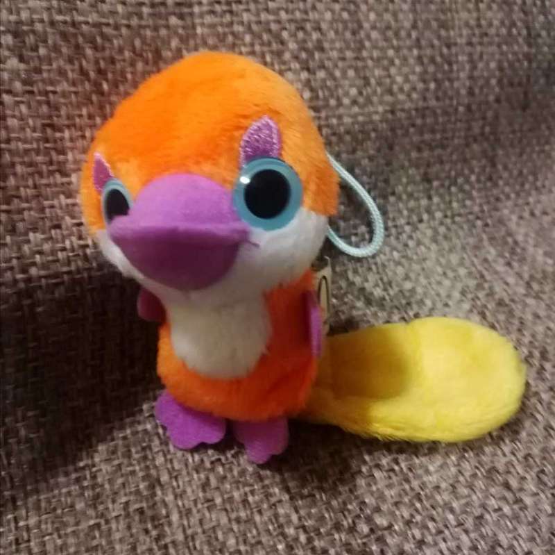 McDonald's Happy Meal 2014. Tiki the Platypus Duck. Yoo-Hoo Hanger Toy. 8cm.