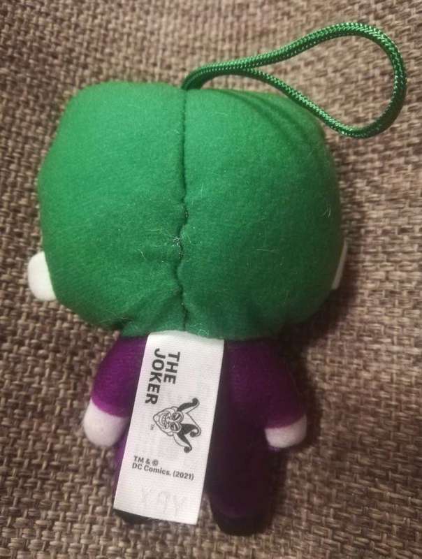 McDonald's Happy Meal 2021. DC Justice League The Joker, Soft Toy. 11cm.