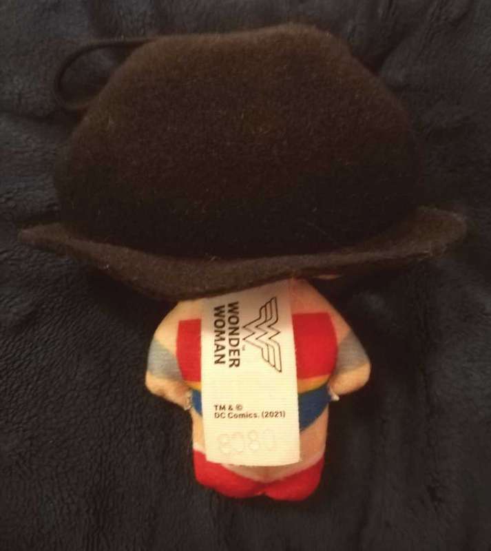 McDonald's Happy Meal 2021. DC League Wonder Woman, Soft Toy. 10cm.