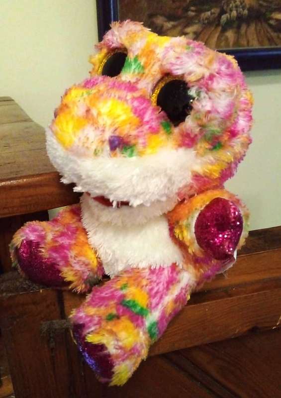 Keel Toys. Tyson the Animotsu Dinosaur. Soft Plush Beanie Toy. 13cm.
