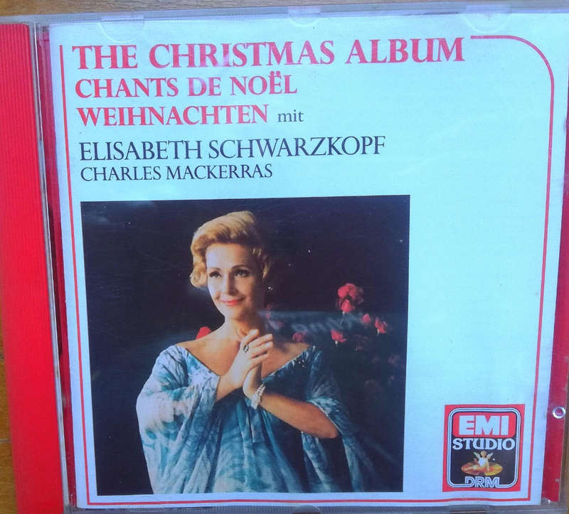 The Christmas Album. Chants De Noel Weihnachten. Elisabeth Schwarzkopf. CD.