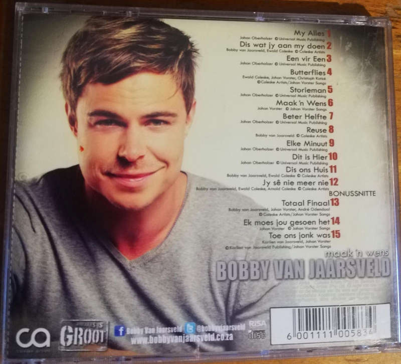 Bobby Van Jaarsveld - Maak 'n Wens (CD)