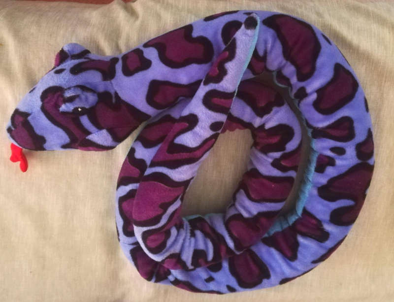 Sneaky the Snake! A "scary" plush toy! 1.6m!