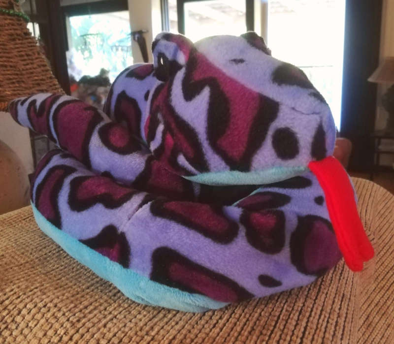 Sneaky the Snake! A "scary" plush toy! 1.6m!