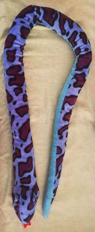 Sneaky the Snake! A "scary" plush toy! 1.6m!