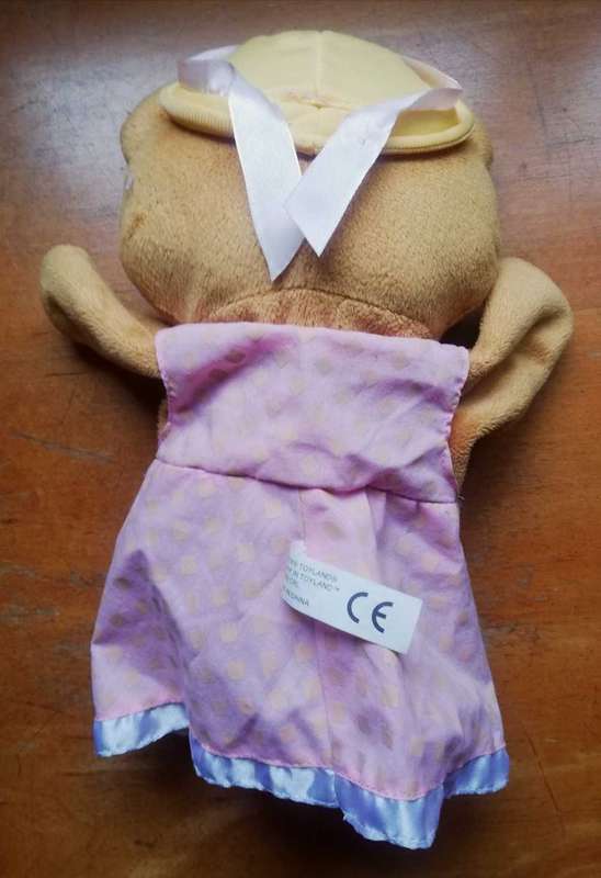 2009 Tessie Bear from Noddy in Toyland! A Plush Hand Puppet. 28cm.