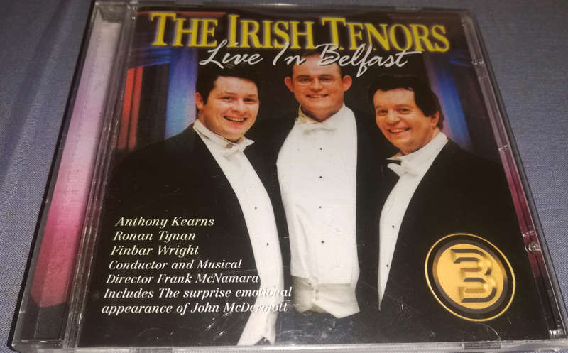 The Irish Tenors. Live in Belfast. CD. Great price!