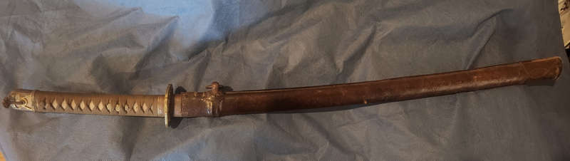 Japanese officers ww2 sword