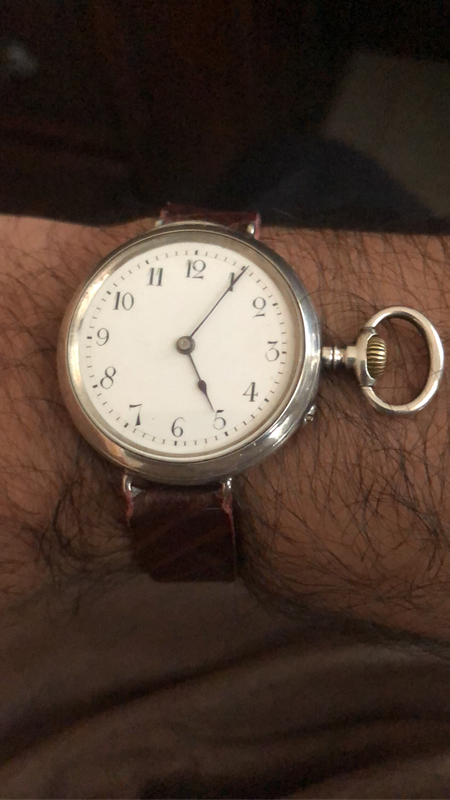 Vintage silver watch
