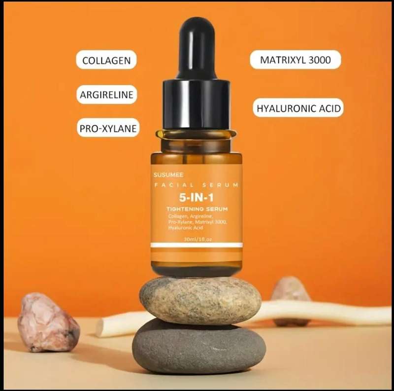 5-in-1 Firming Serum  Collagen, Argireline®, Pro-Xylane, Matrixyl 3000®, Hyaluronic Acid
