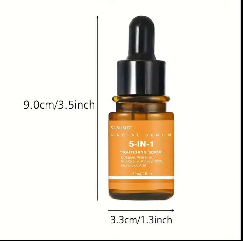 5-in-1 Firming Serum  Collagen, Argireline®, Pro-Xylane, Matrixyl 3000®, Hyaluronic Acid