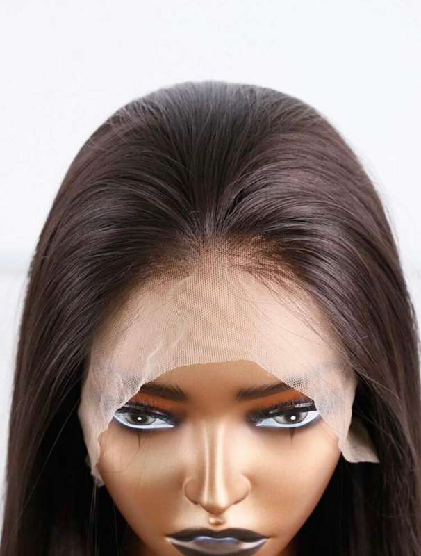 24-Inch Lace Front Wig  Synthetic Hair | Natural Hairline | Sleek & Stylish