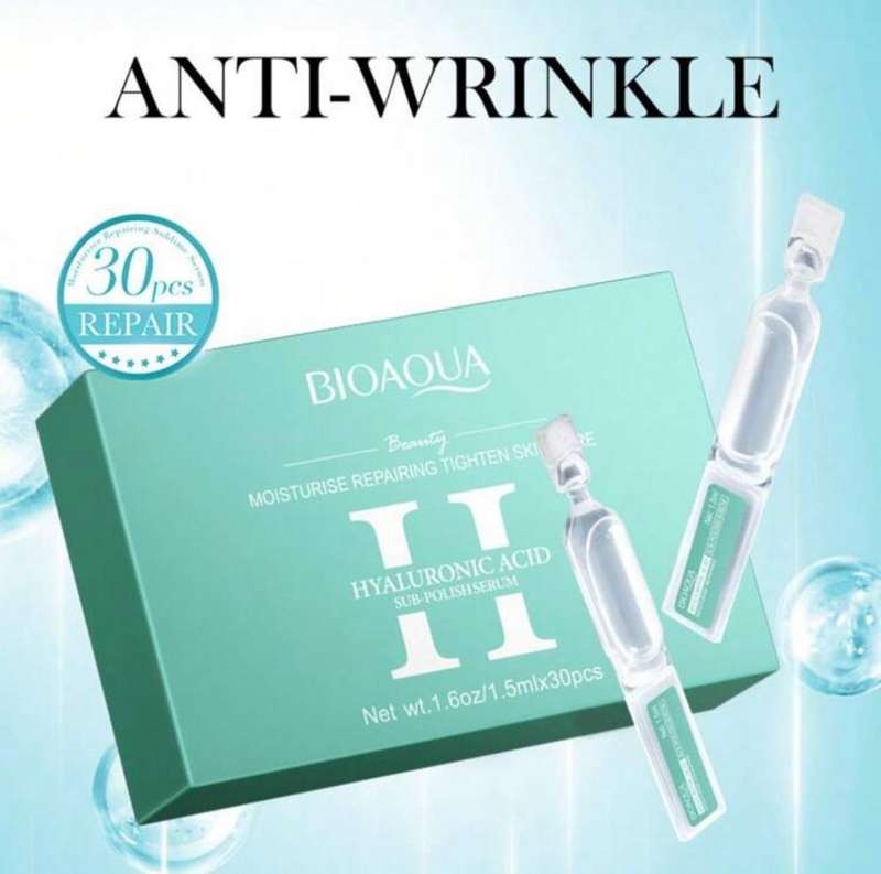 Bioaqua Hyaluronic Acid Sub-Polish Ampoules  30 x 1.5ml