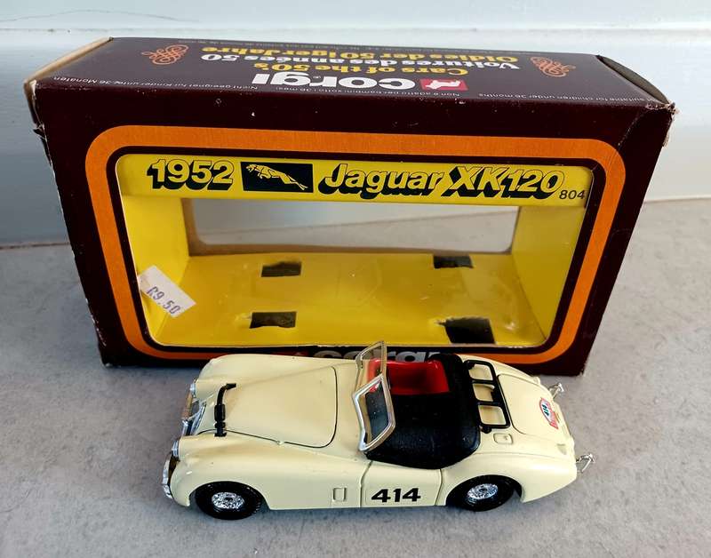 Model - JAGUAR XK120 1952 - Made in Great Britain - Corgi - (MOD006)