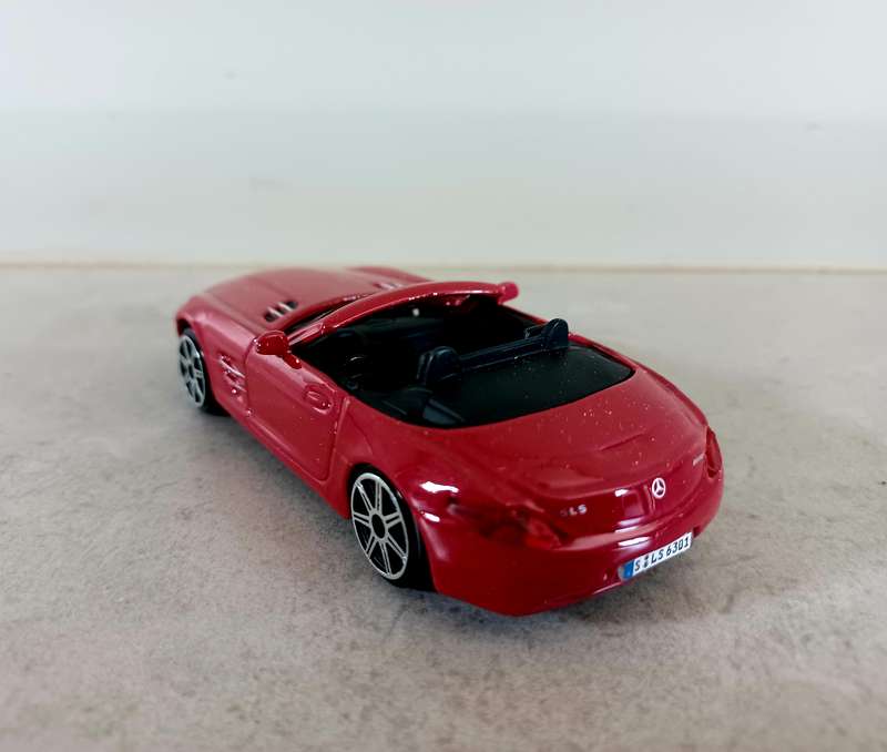 MODEL: Mercedes SLS AMG Roadster Red (MOD046)