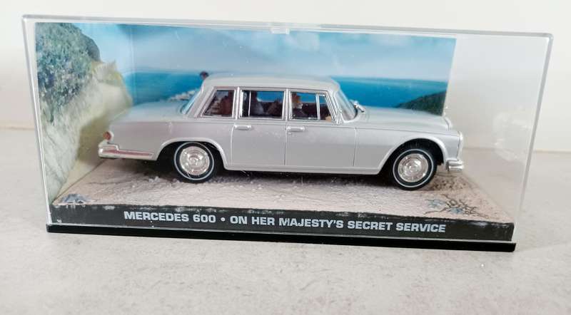 MODEL : Mercedes 600 On her Majestys Secret Service James Bond (MOD044)