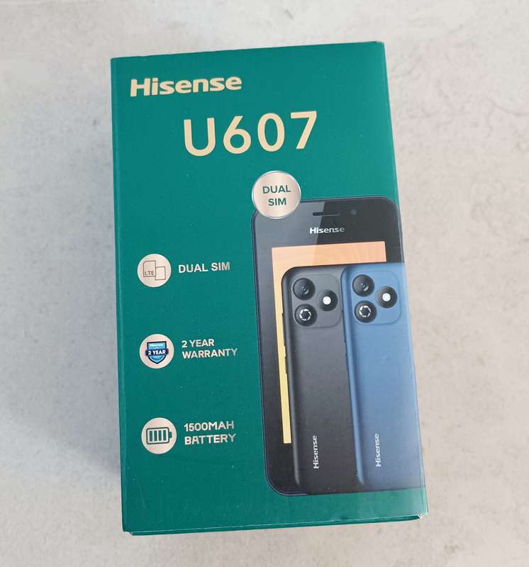 U607 Hisense Cellphone - SPECIFICATIONS: Quad core 4 Screen 8GB ROM + 1GB RAM