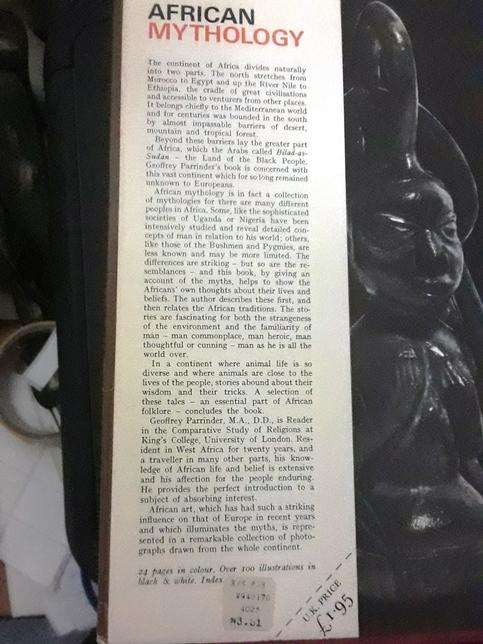 African mythology - Geoffrey Parrinder