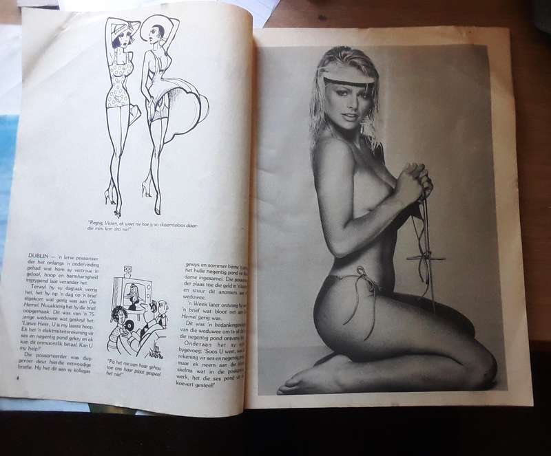 Skater nr 6 - Skaars girlie cartoon mag - daar was net 8 uitgawes