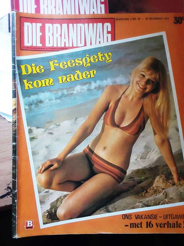 Lot van 5 Brandwag Tydskrifte - 14/12/73 - 30/11/73 - 2/11/73 - 18/3/73 - 27/12/72