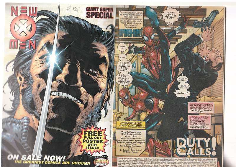 Spidergirl 18 - 2004 - Gotham Marvel comic