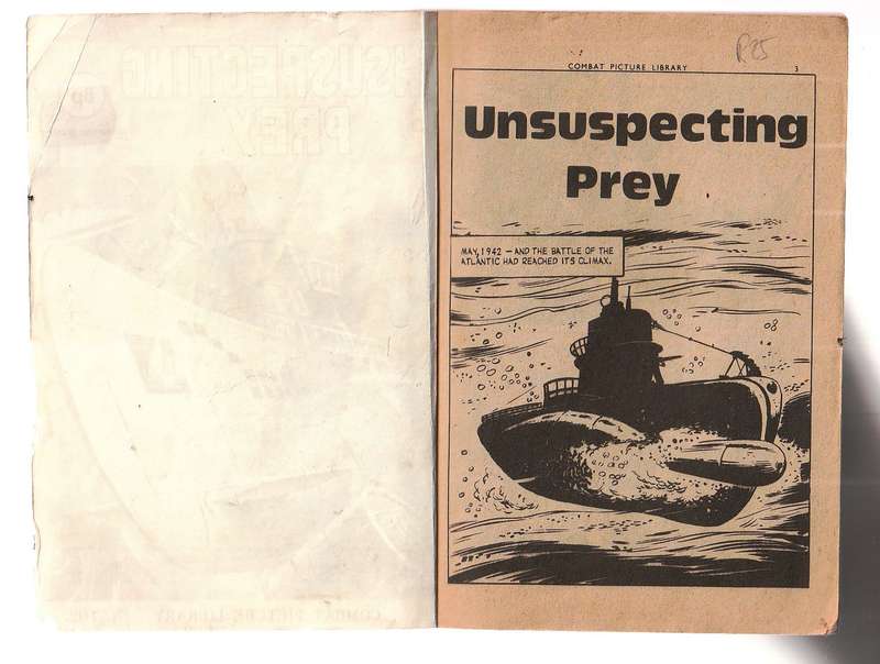 Combat Picture Library no 702 - Comic - Unsuspecting Prey