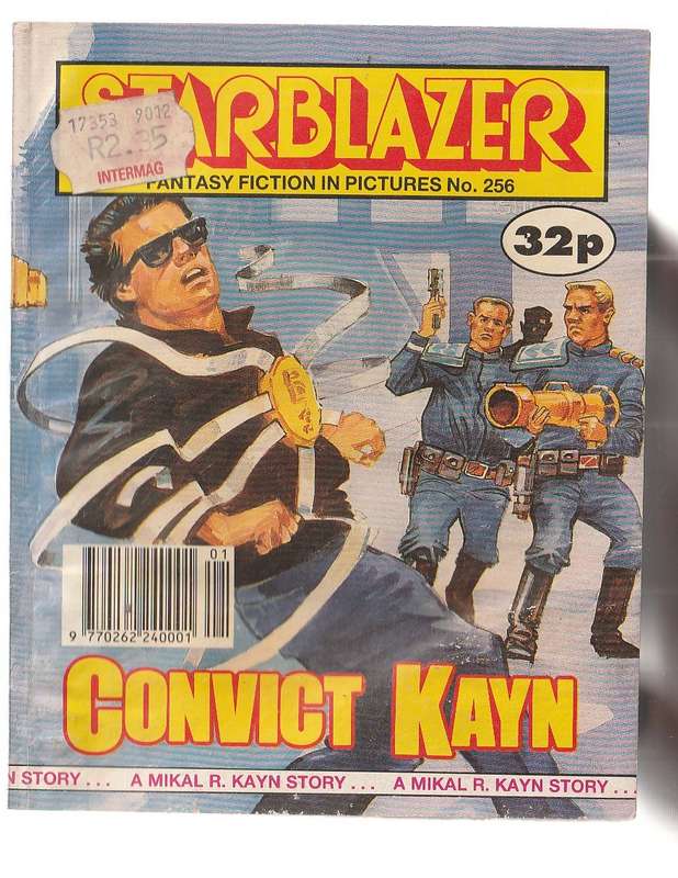 Starblazer Comic 256 - Convict Kayn