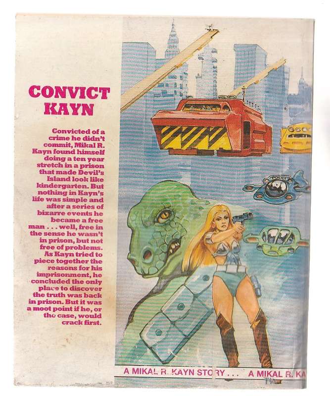 Starblazer Comic 256 - Convict Kayn