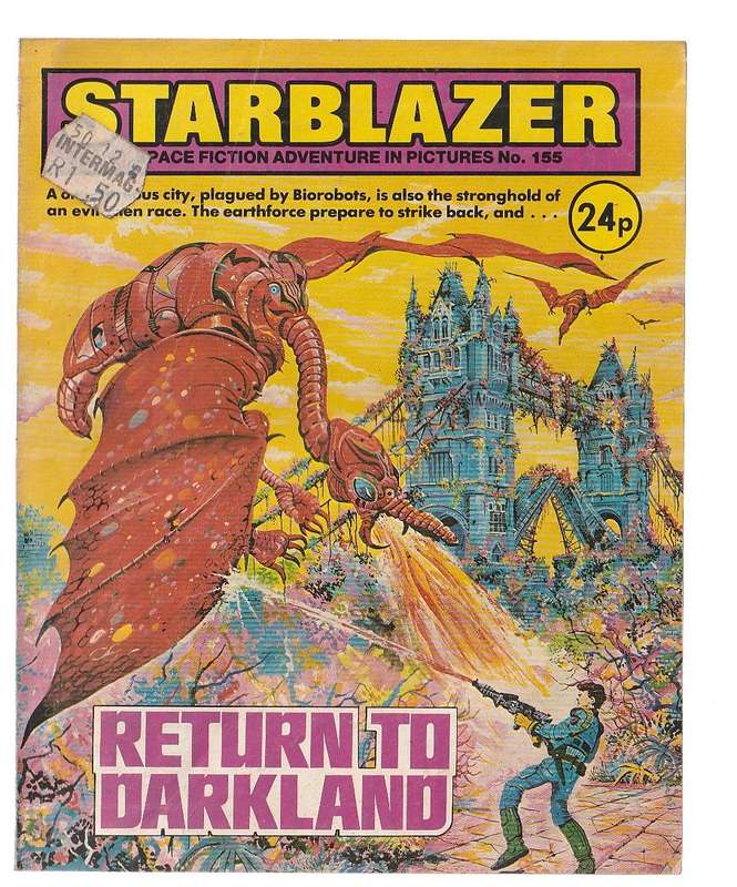 Starblazer Comic 155 - Return to Darkland