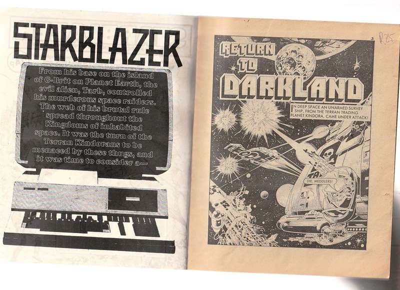 Starblazer Comic 155 - Return to Darkland