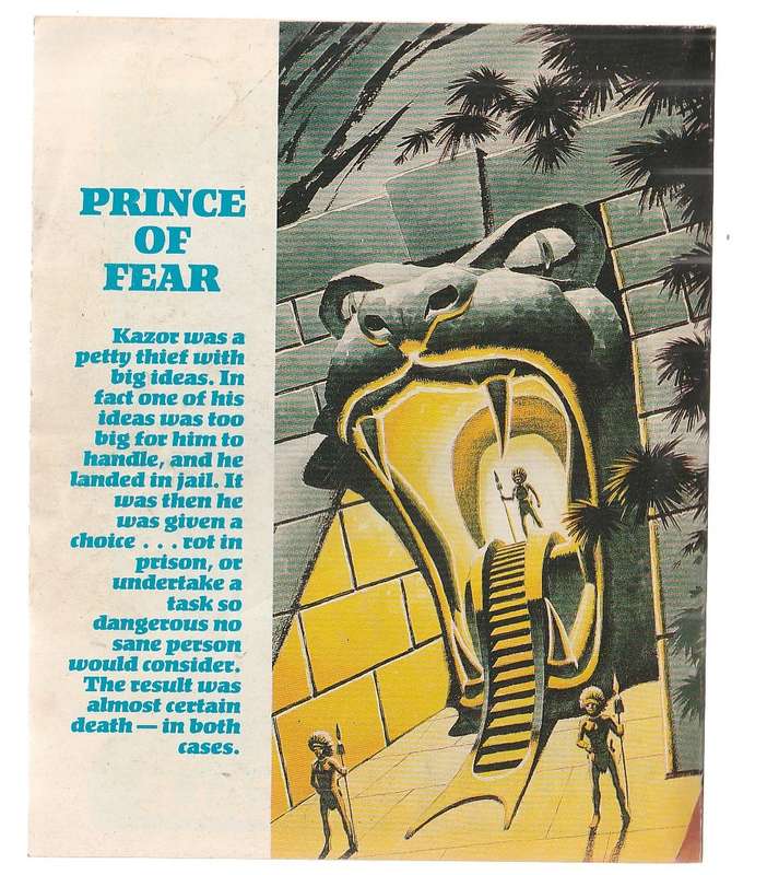 Starblazer Comic 226 - Prince of Fear