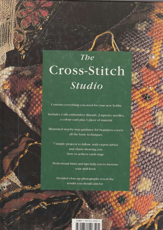 The Cross-Stitch Studio - David Colvin - Complete guide to cross-stitch